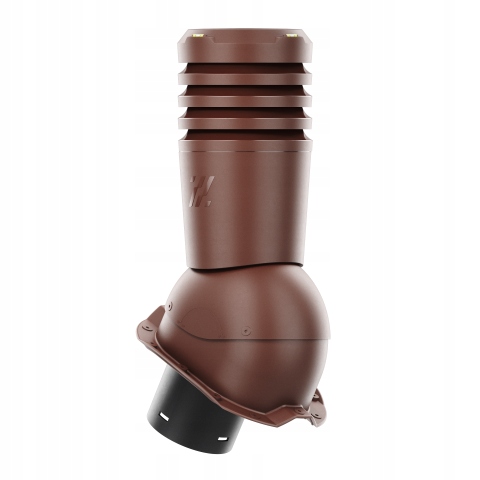 Větrací komín Ecoline fi125 Trapez T18 Bronz 8017