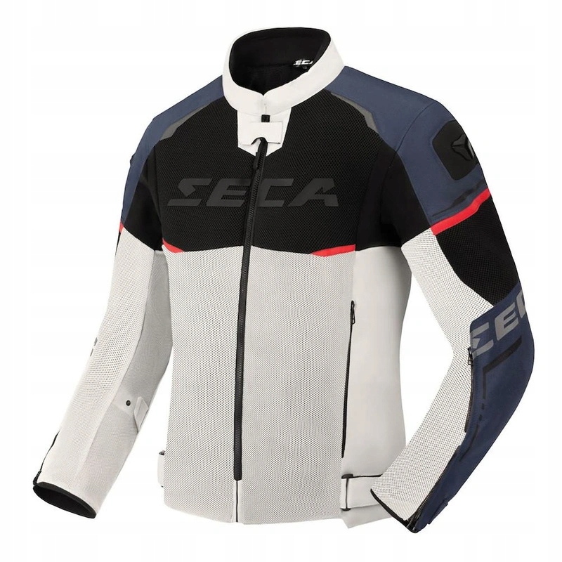 Motocyklová bunda Seca Airflow III Grey/navy šedá modrá Darčeky
