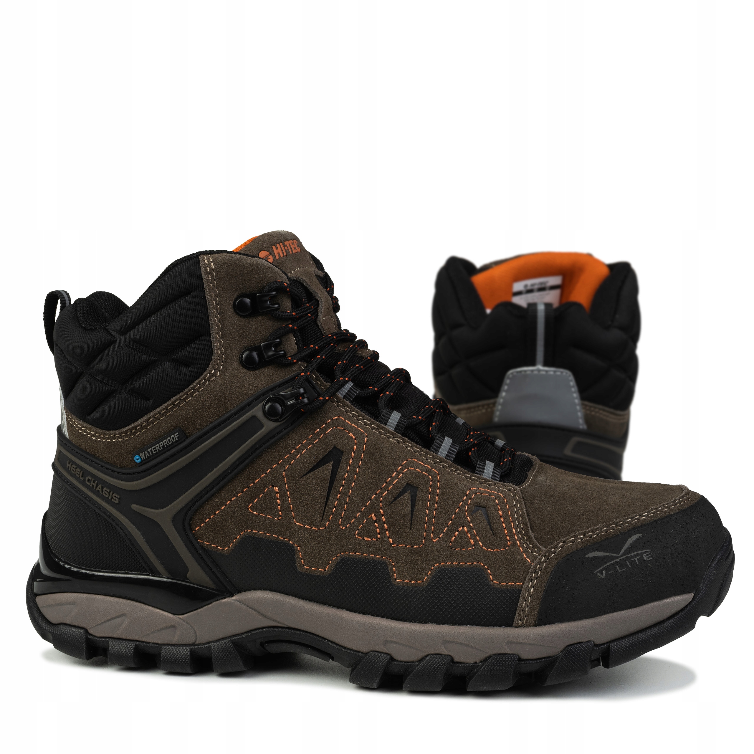 Zimní boty Hi-Tec Chestnut Orange V Lite Explorer Wp Voděodolné