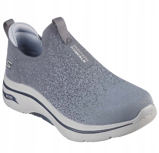 Skechers Sportovní Šedé Pánské Pohodlné Nazouvací Boty 45,5 J8B