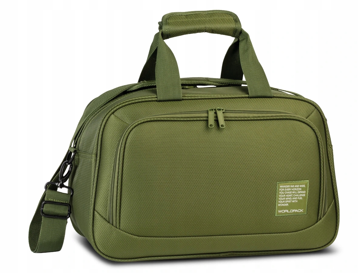 Příruční taška pod sedadlo Worldpack Basel 40×25×20 cm, 18 L zelená