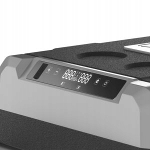 LODÓWKA TURYSTYCZNA KOMPRESOROWA ZAMRAŻARKA DUAL ZONE 55L 12/24/230 V Głębokość produktu 64.7 cm