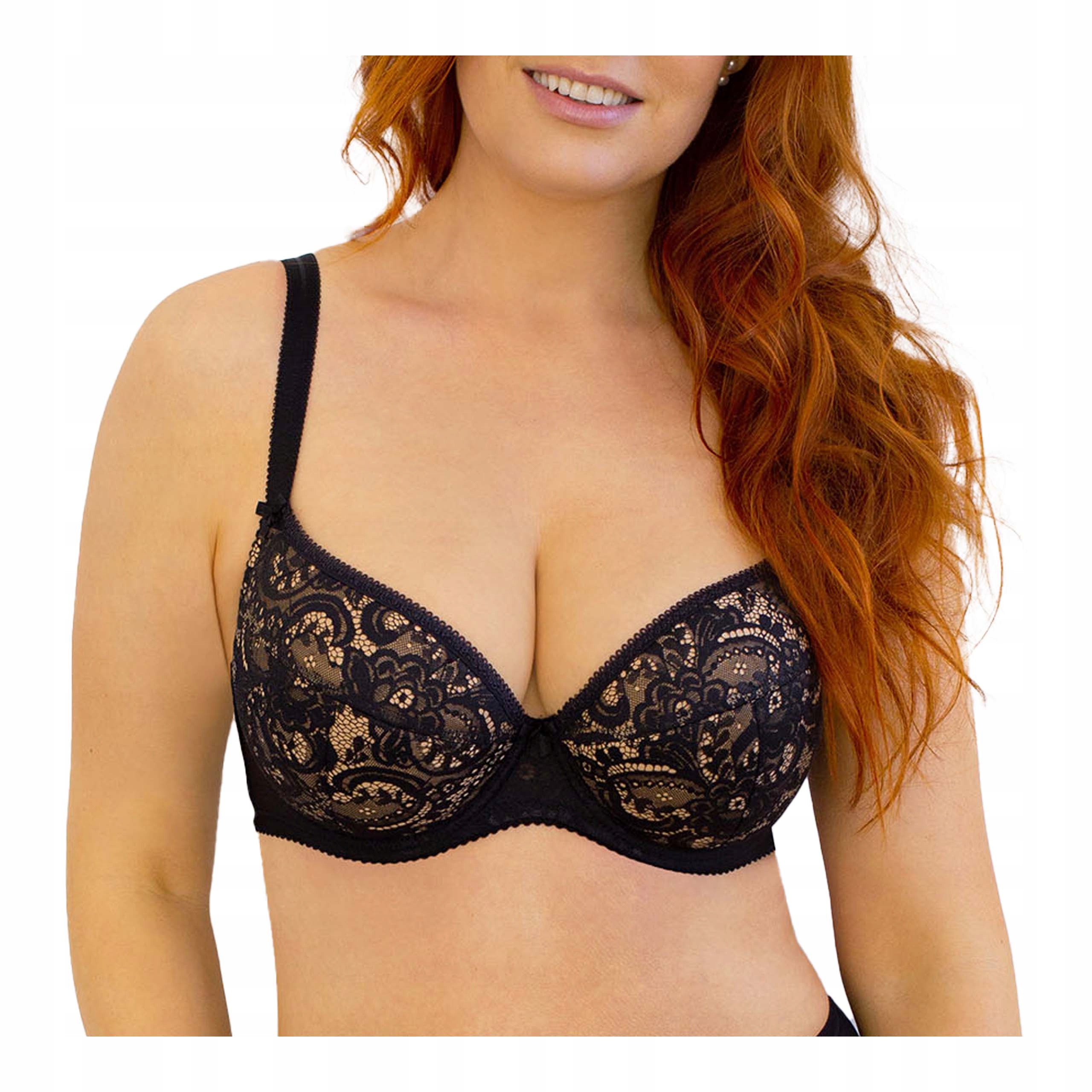 Dámská podprsenka nadměrné velikosti balkonetka s širokými ramínky Kleo 90E