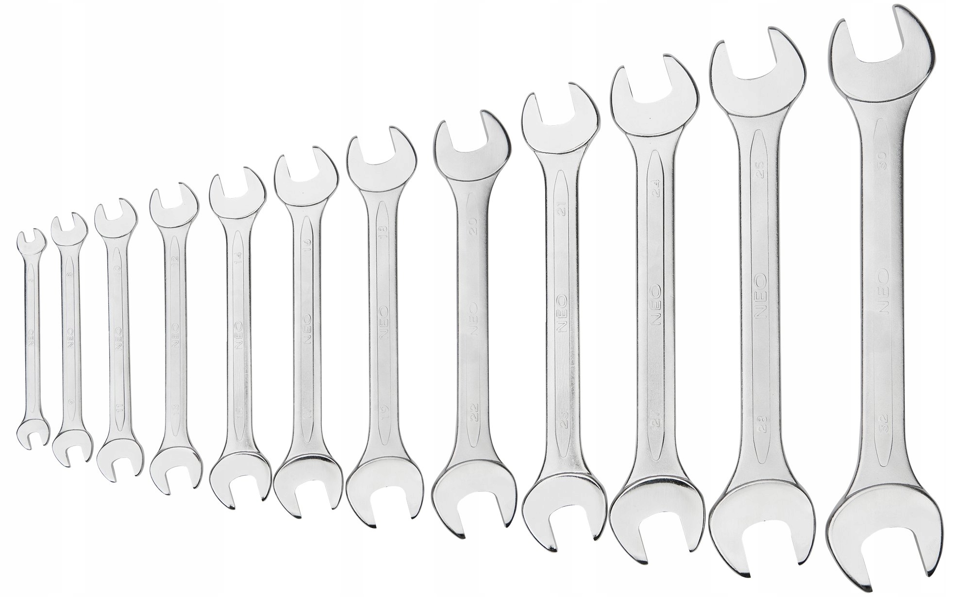 

Klucze Płaskie 12 Sztuk 6-32 mm Neo 09-852 zestaw