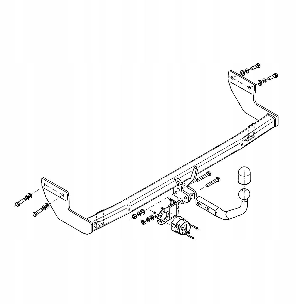 Hak holowniczy Hyundai ix20 I Hatchback 10-19 MODUŁ WIĄZKA 13 PIN GRATIS Producent Steinhof