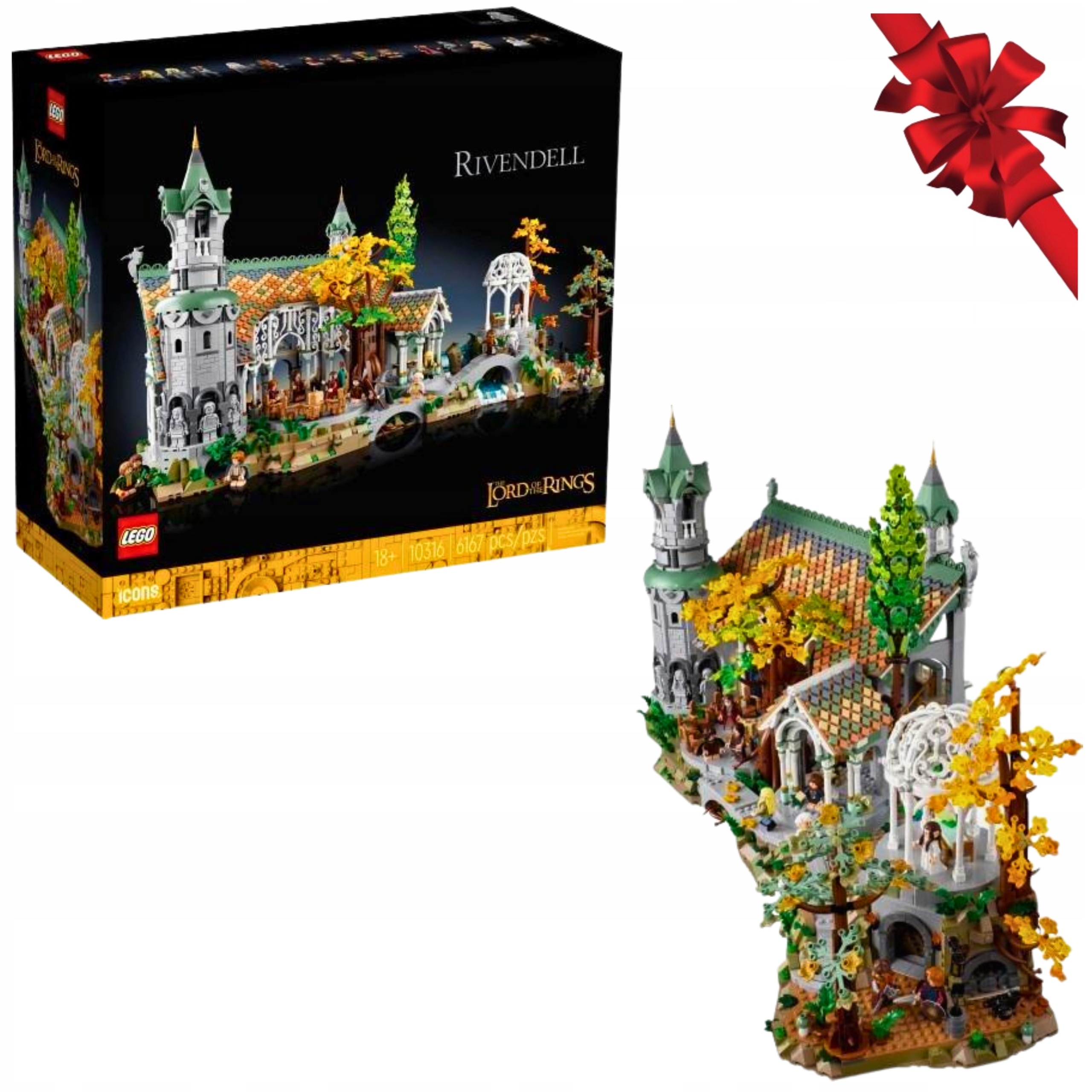 Sada Lego Icons 10316 Lord of the Rings Rivendell Nové Originální