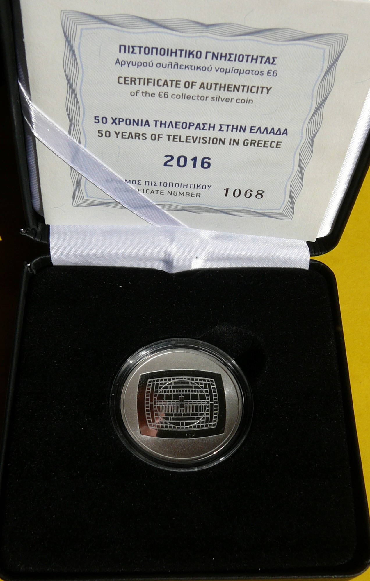 6 EURO GRECJA 2016 - 50 LAT TELEWIZJI RZADKA