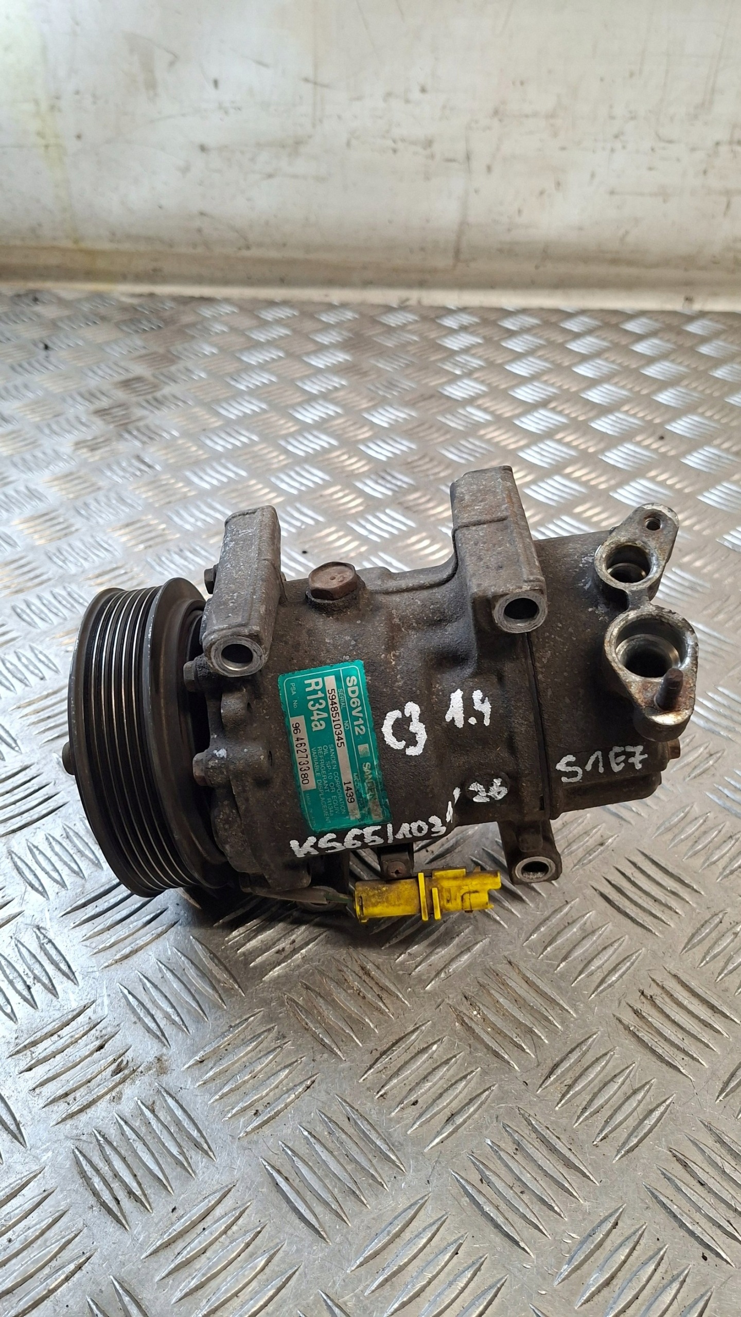 compresseur de climatisation CITROEN C3 1.4