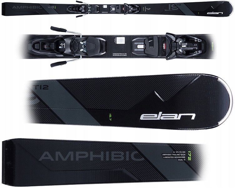 Narty Elan Amphibio 19 TI2 2026 Wiązania Elx 11.0 Gw 178cm
