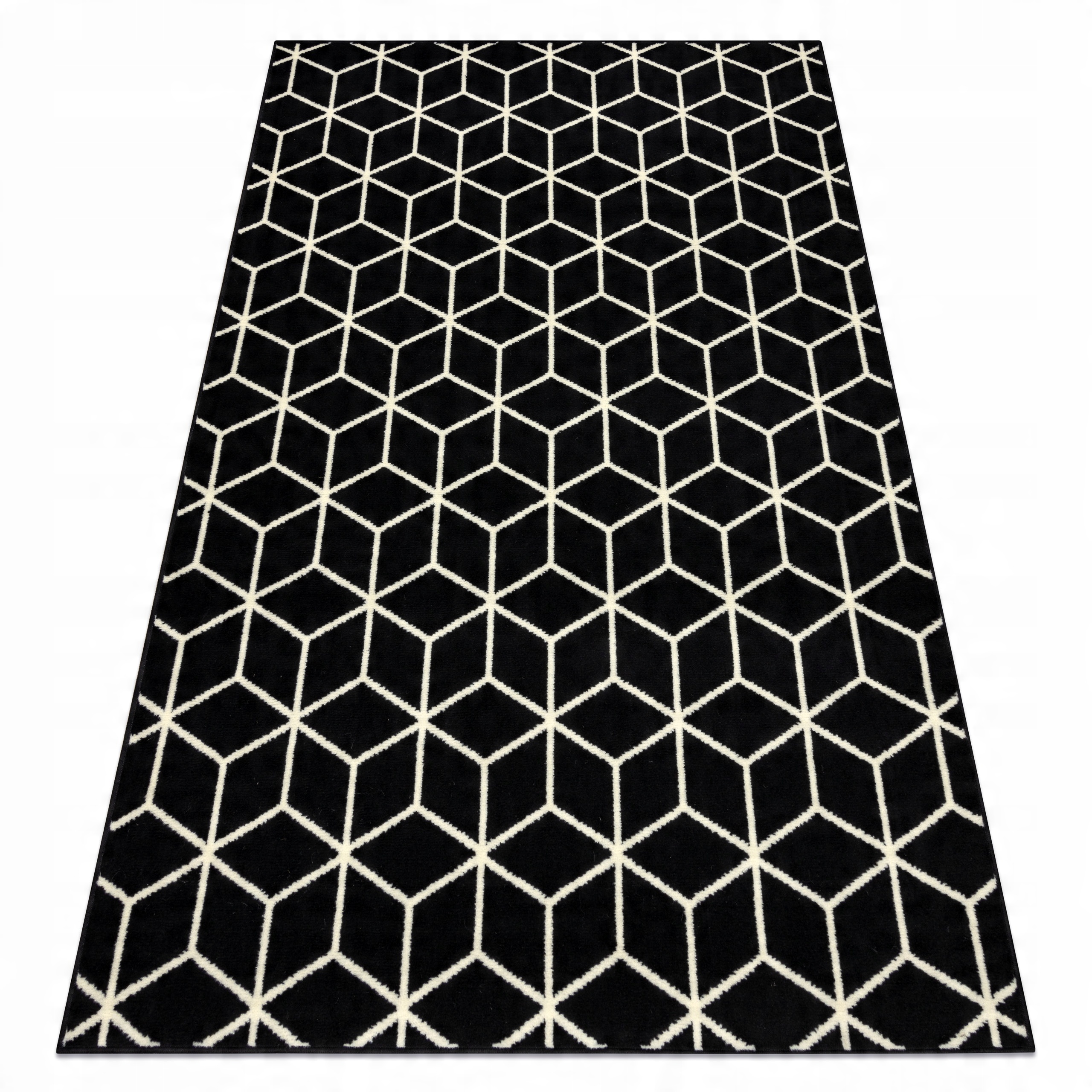 

Dywan Base 140x190 Cube Kostka 3D czarny #DEV1237