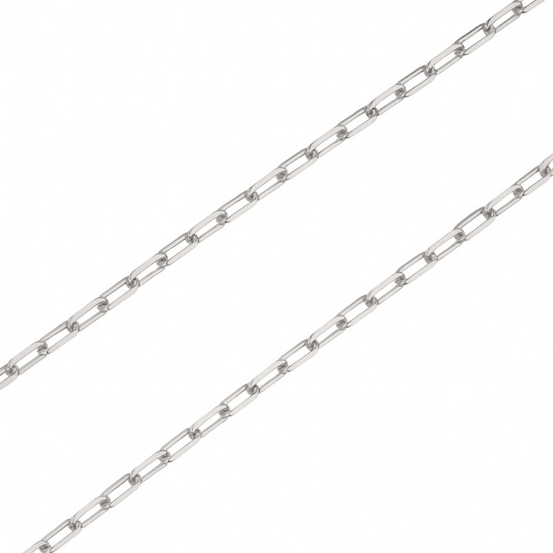 Stříbrný řetízek 925 anker rhodiovaný dámský elegantní na přívěsky 60 cm