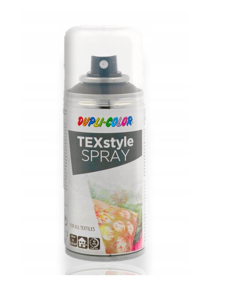 Lakier, farba do tkanin Dupli-Color czarna 150ml