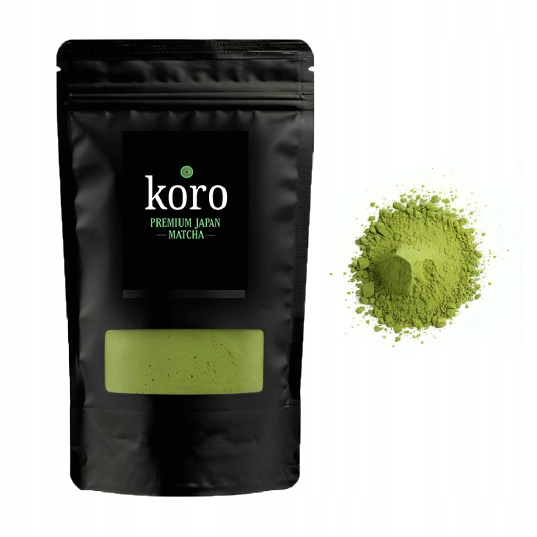 Herbata Matcha Japońska Koro 200g z pierwszego zbioru codzienna Premium