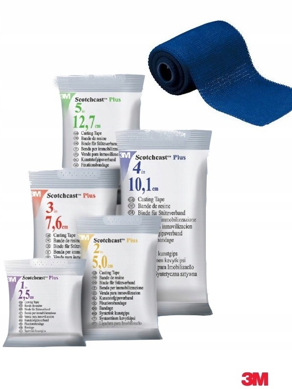 

3M Scotchcast Plus 10,1 cm lekki gips syntetyczny