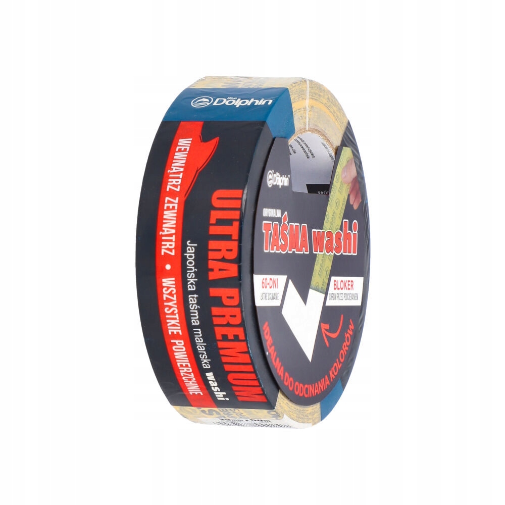 

Taśma Washi do Precyzyjnego Odcinania Kolorów 47mm