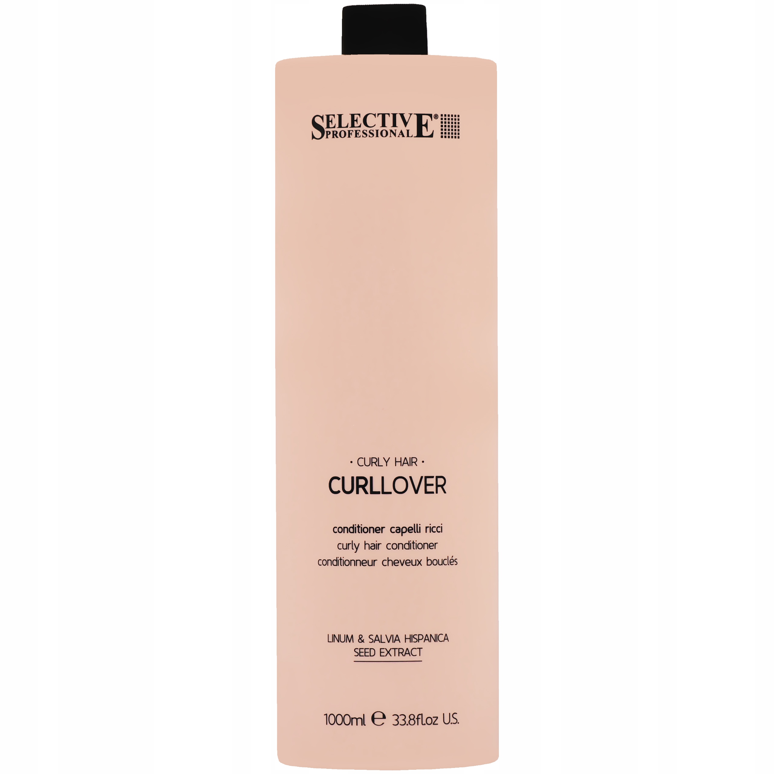 Kondicionér pro kudrnaté vlasy Selective Curllover, bez parabenů, 1000 ml