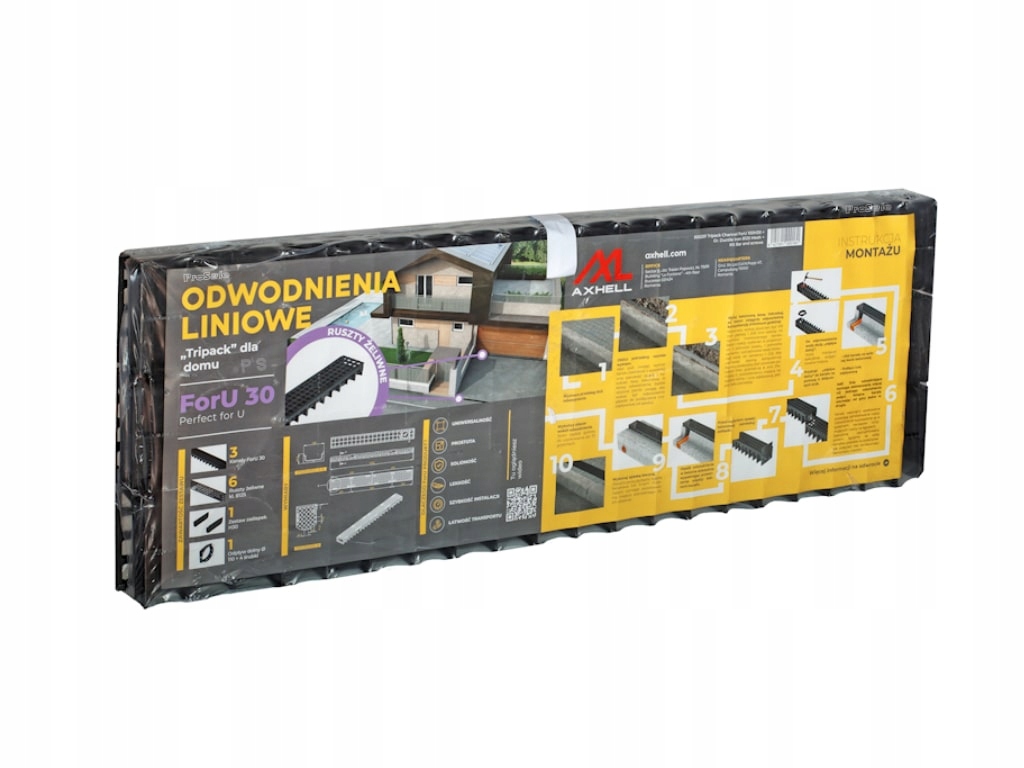 Súprava na odvodnenie Tripack ForU30 B125 Polyamid