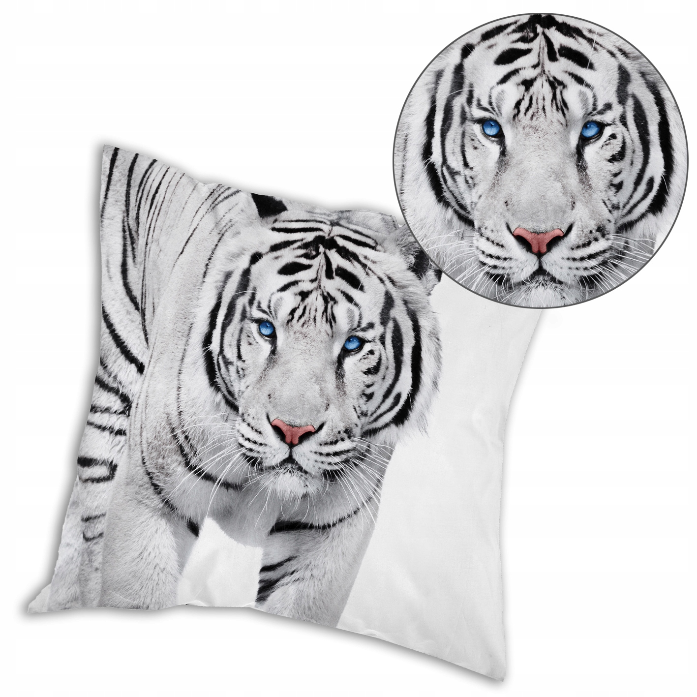 

Poszewka 3D 40x40 cm z Tygrysem tiger tygrys
