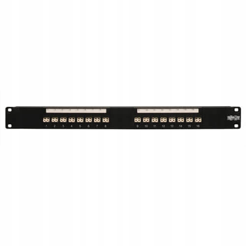 Patch panel 1U, 16x, (LC/LC), Multimode alebo Singlemode