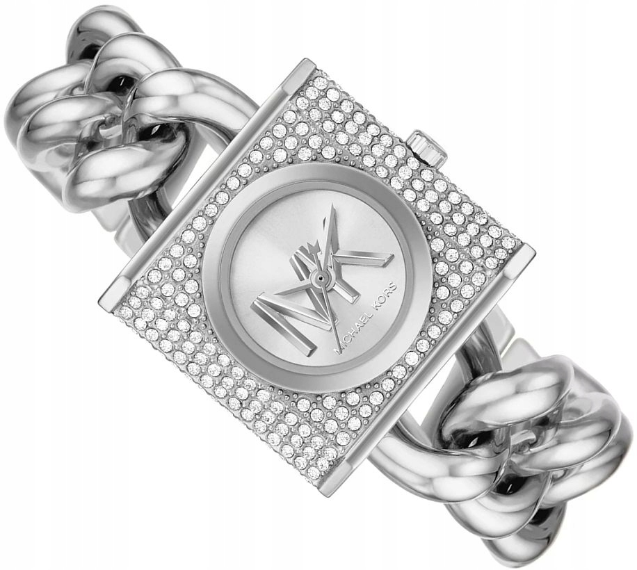 Bižuterní Dámské Hodinky Michael Kors MK4718 Stříbrné Večerní Box 25 mm