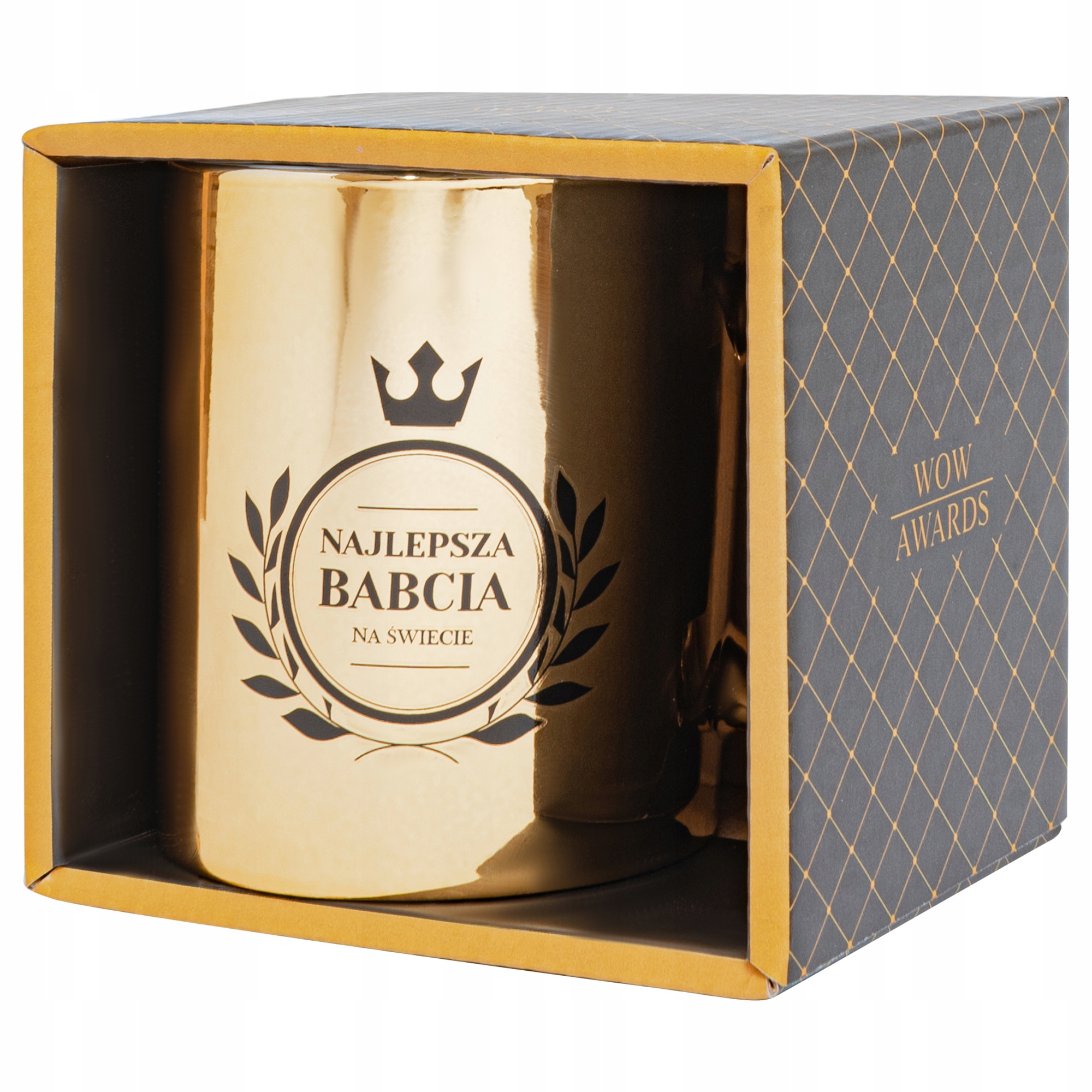 

Kubek Najlepsza Babcia Złoty Kubek Na Dzień Babci