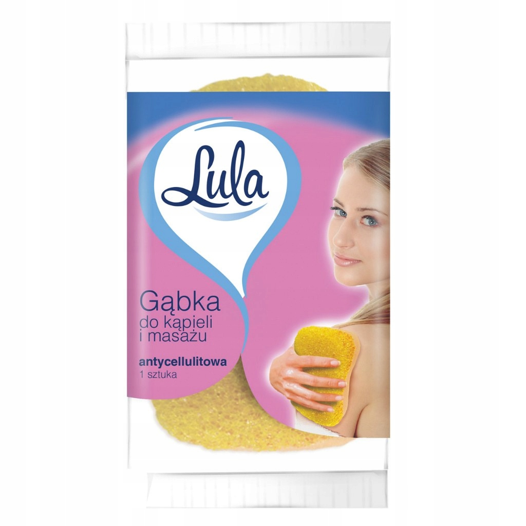 

Gąbka do kąpieli i masażu Antycellulitowa Lula