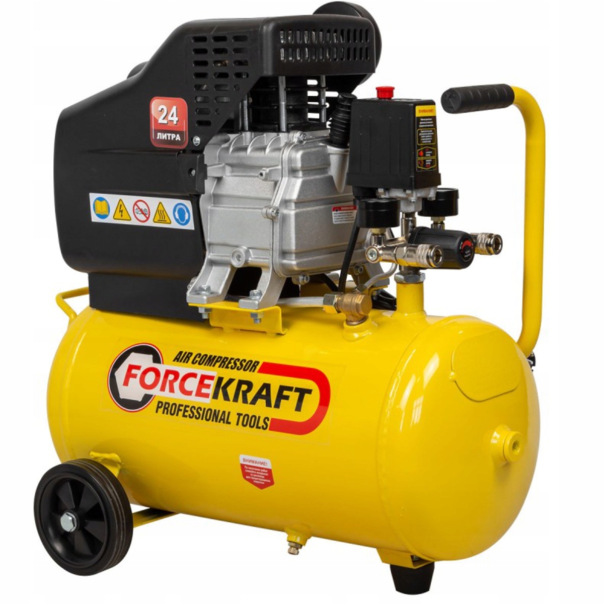 Kompresor olejový 3,8 km 24 l olej zdarma