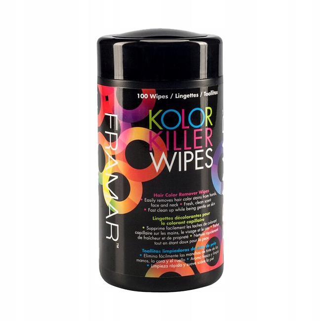 Ubrousky na smývání barvy Framar Color Killer Wipes 100 ks
