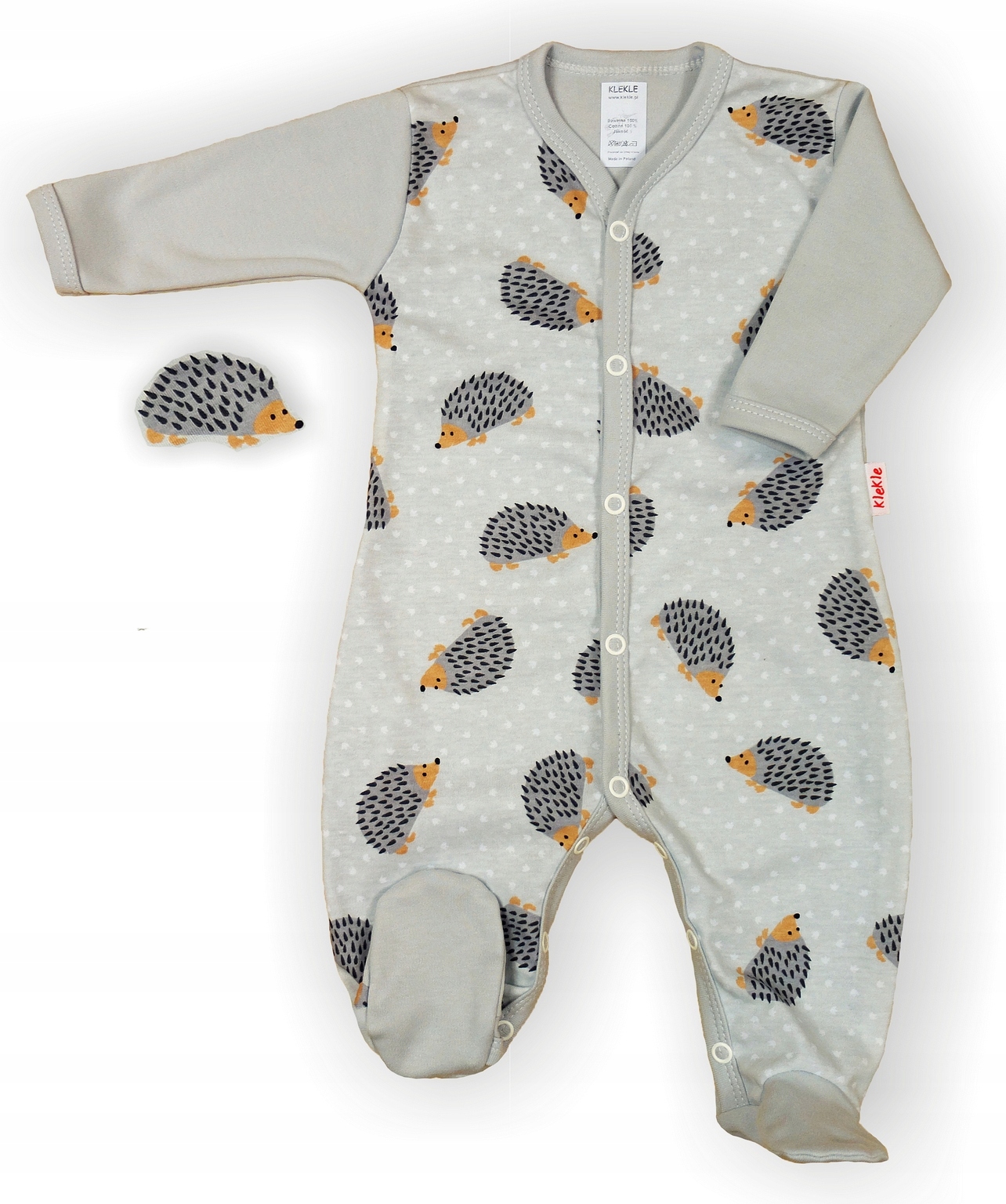 PAJAC rozpinany 3PAK Bawełna 100% r 62 KLEKLE Płeć chłopcy dziewczynki