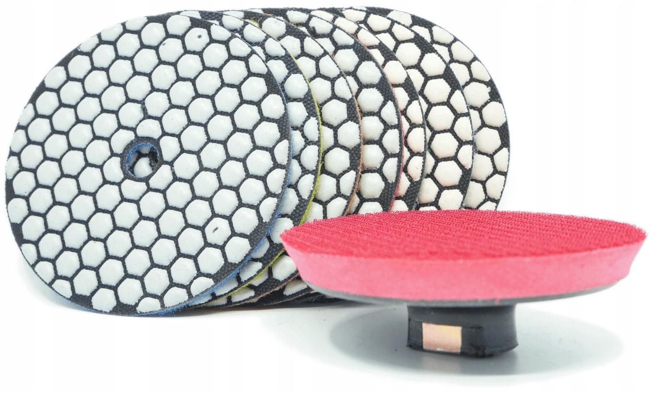 Diamantové Leštící Kotouče Sada 7 Kotoučů 100 mm