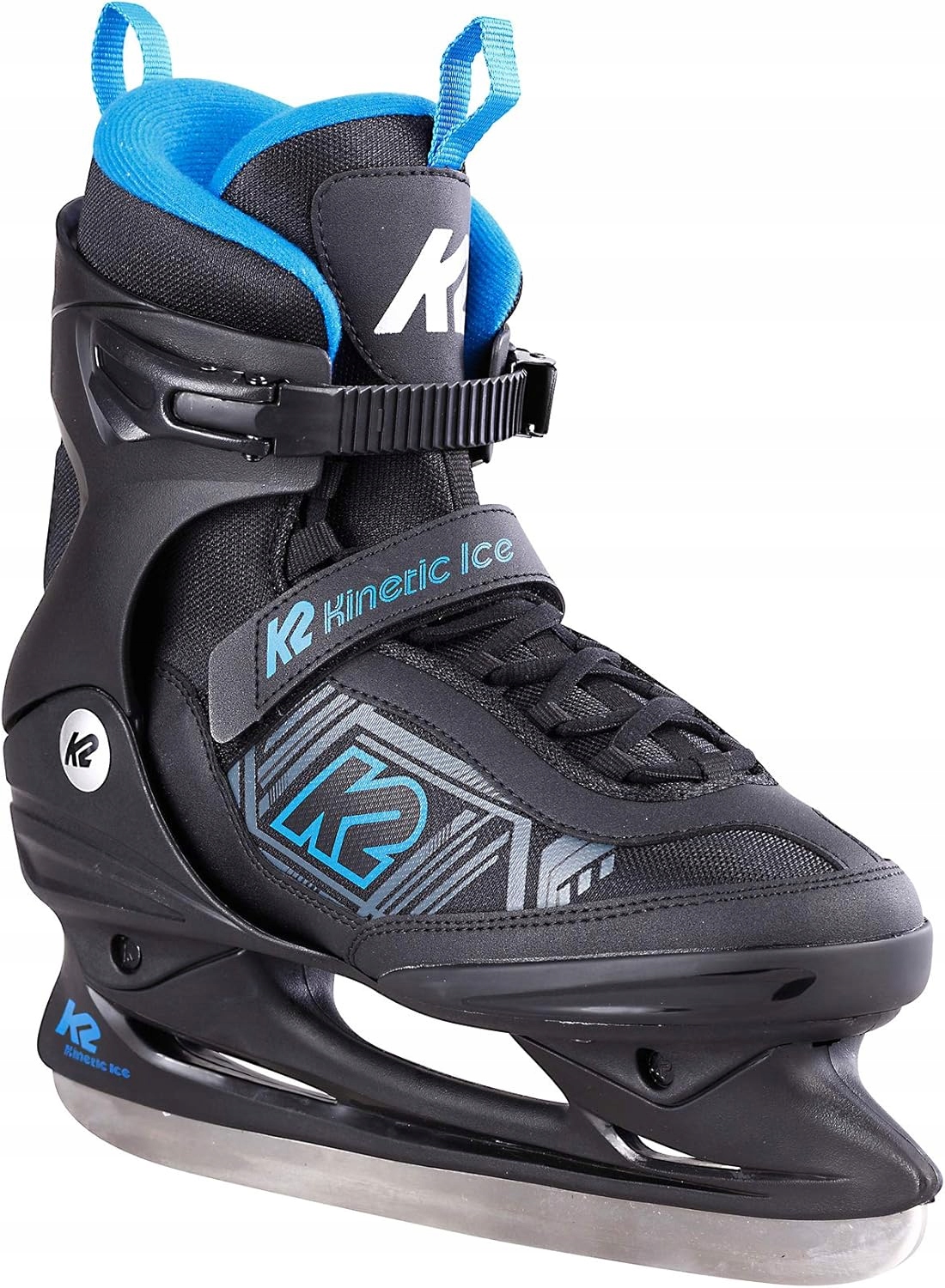 Rekreacyjne Łyżwy Męskie K2 Kinetic Ice Rozmiar 43,5 Niebiesko-czarne 28 CM