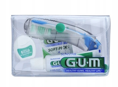 

Sunstar Gum Travel Kit Zestaw podróżny do zębów