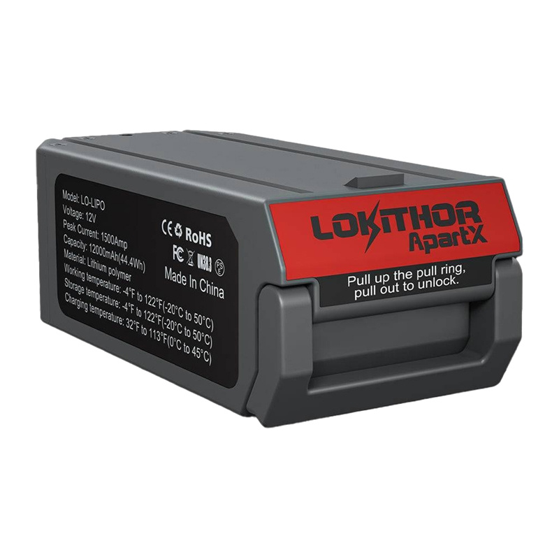 Lokithor Batéria Lo-lipo 1500A 44.4Wh pre ApartX Štartovacia Jump Starter
