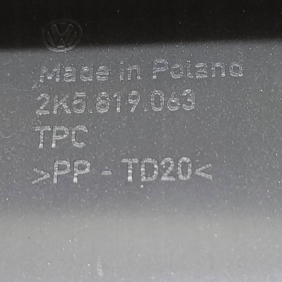 Volkswagen Caddy 2017 drain powietrzny cabs
