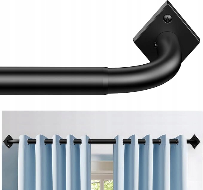 Garnýž Roztahovací 25 mm pro montáž na strop a stěnu Průmyslový 86-318 mm