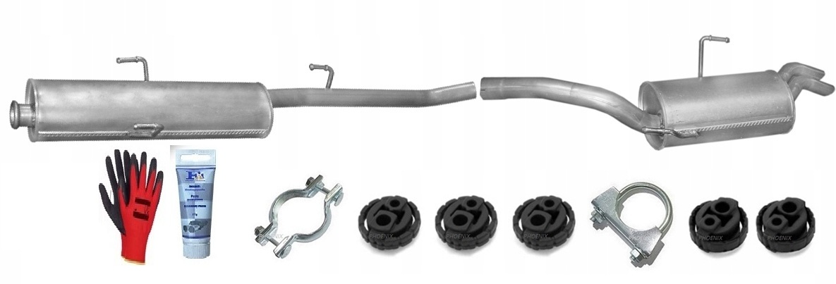 Fiat Scudo 1.9 Td 68 kW 2.0 Jtd 70-81 kW 1994-2003 Tlumiče sada+bonus