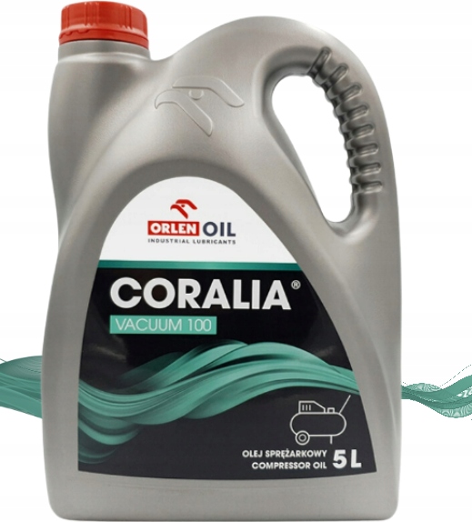 Olej Orlen Coralia Vacuum 100 5L sprężarkowy do pomp próżniowych mineralny