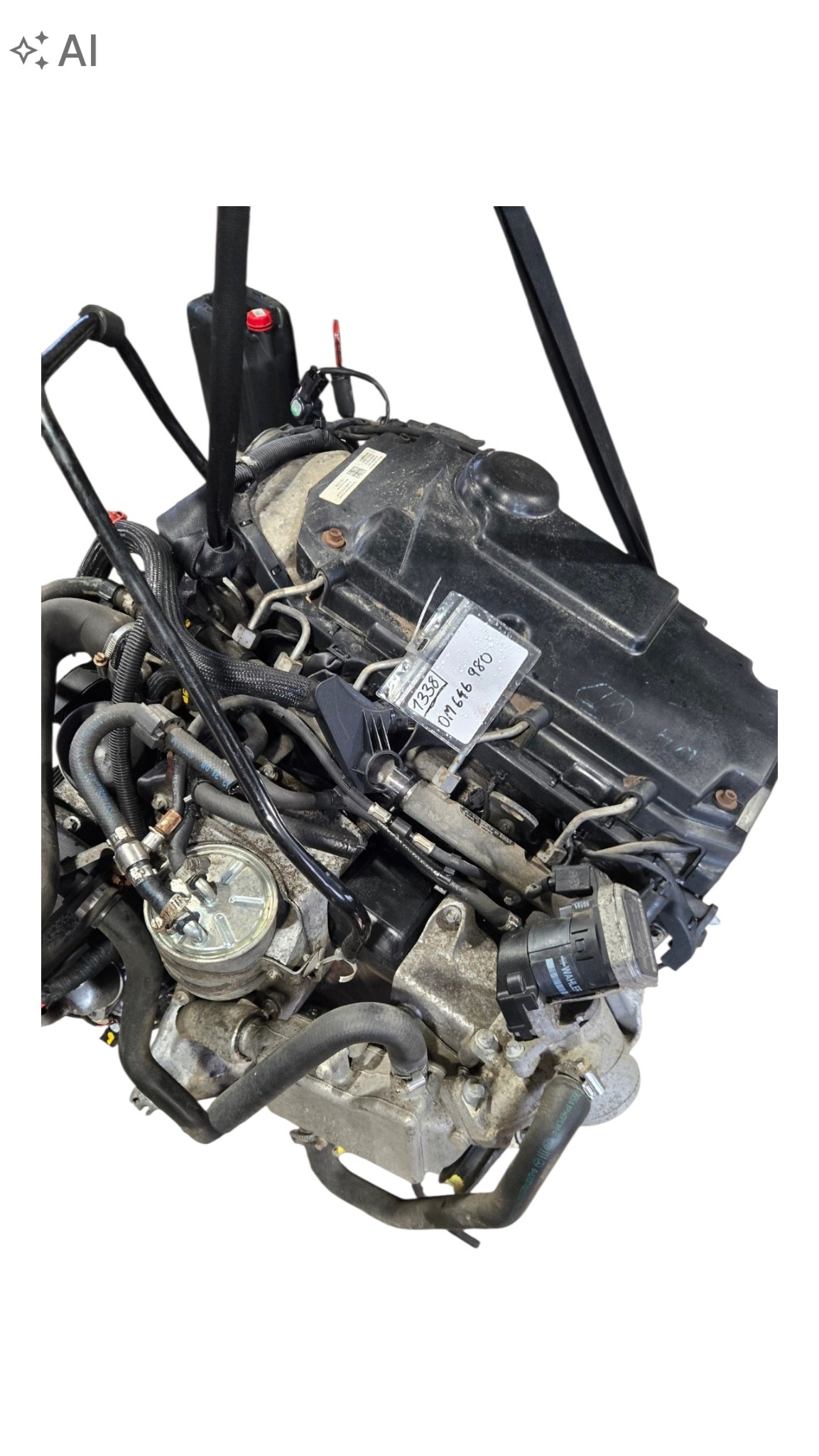 engine MERCEDES VITO 639 2.2 CDI complete 646.980 UZYWANY tested