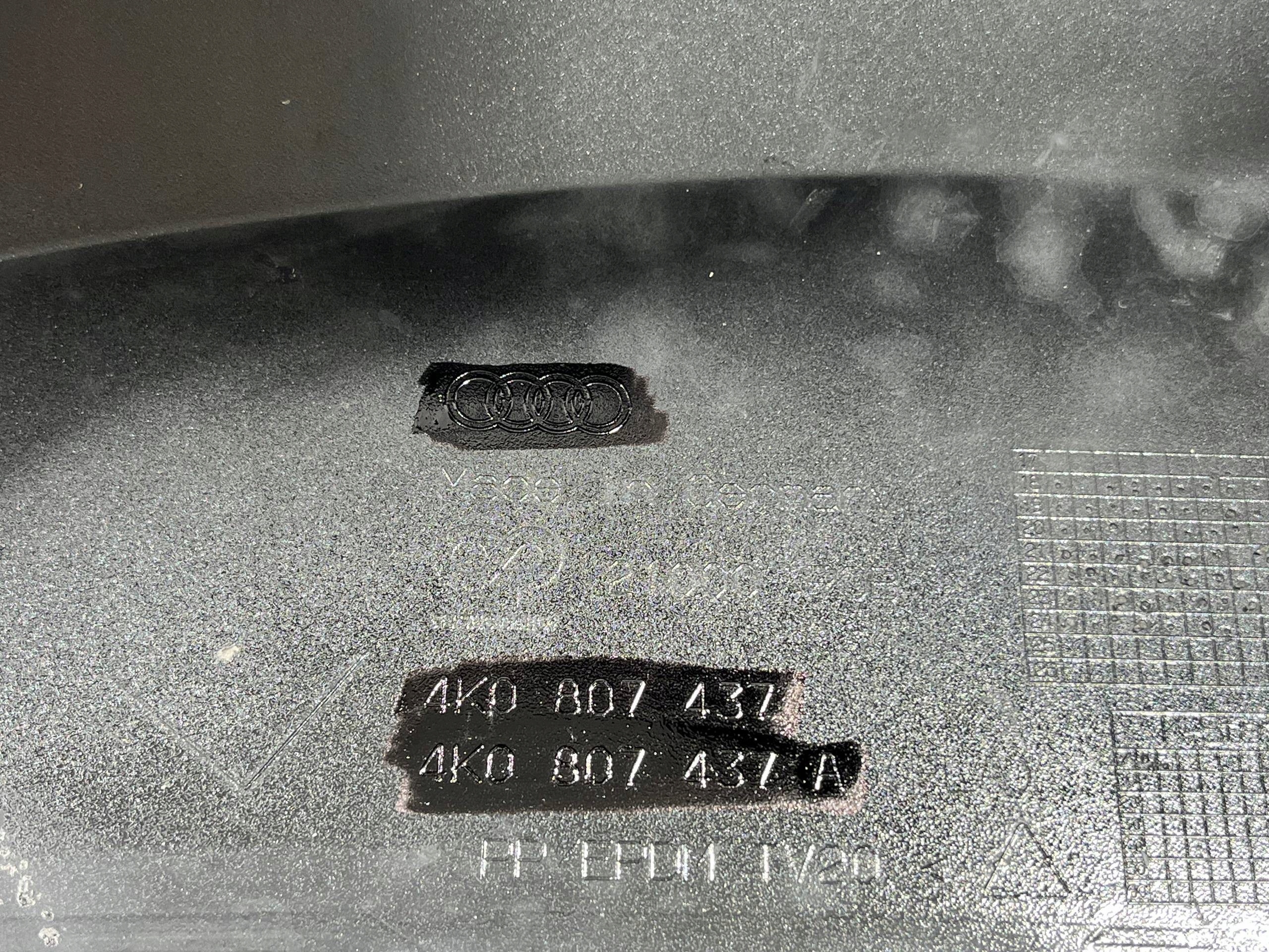 AUDI A6 C8 2018 - 2023 nárazník předek 4K0807437