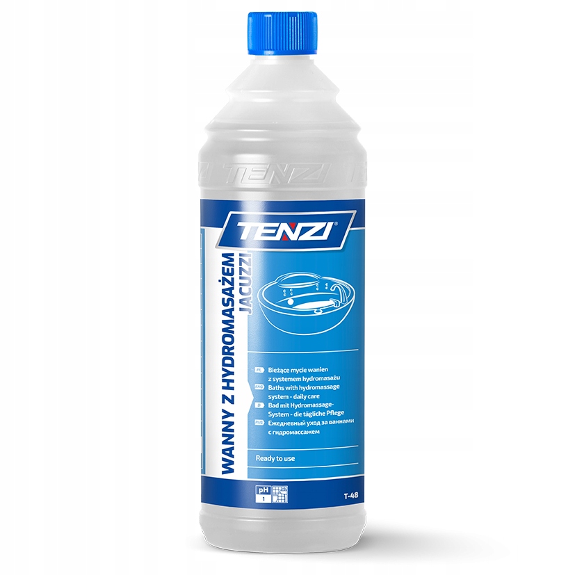 

Tenzi do czyszczenia mycia wanny z hydromasażem 1L