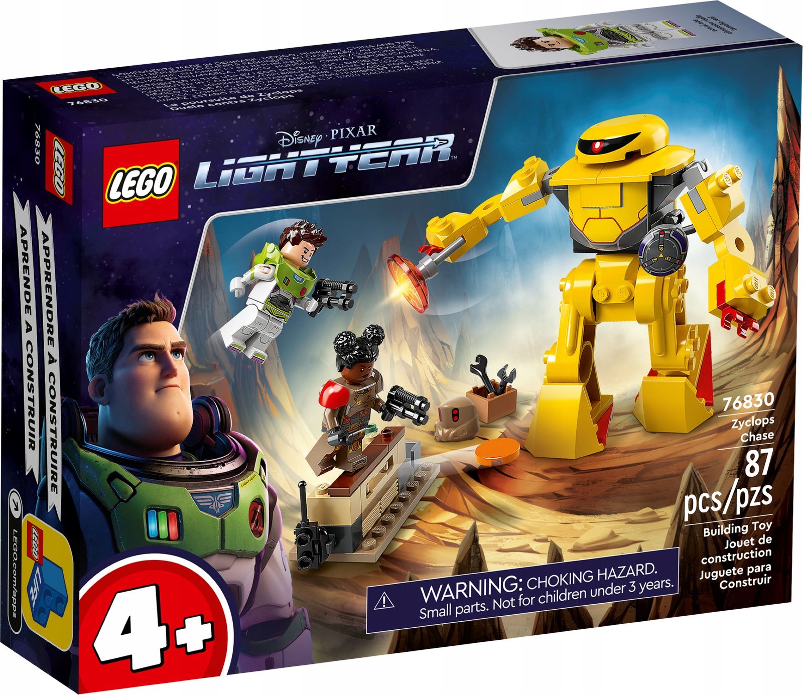 LEGO LIGHTYEAR 76830 POŚCIG ZA ZYKLOPEM Marka LEGO