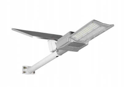 Led pouličné svietidlo s solárnym panelom 400 W b.studená 6000 K (8000 lm) IP65