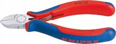 Boční štípací kleště pro elektromechaniky, leštěné, 125 mm Knipex