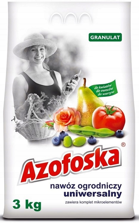 

Azofoska nawóz uniwersalny kwiaty warzywa sad 3 kg