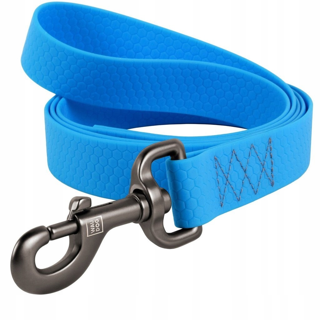 Levně Waudog vodítko voděodolná R4 25mm x 122cm modrá