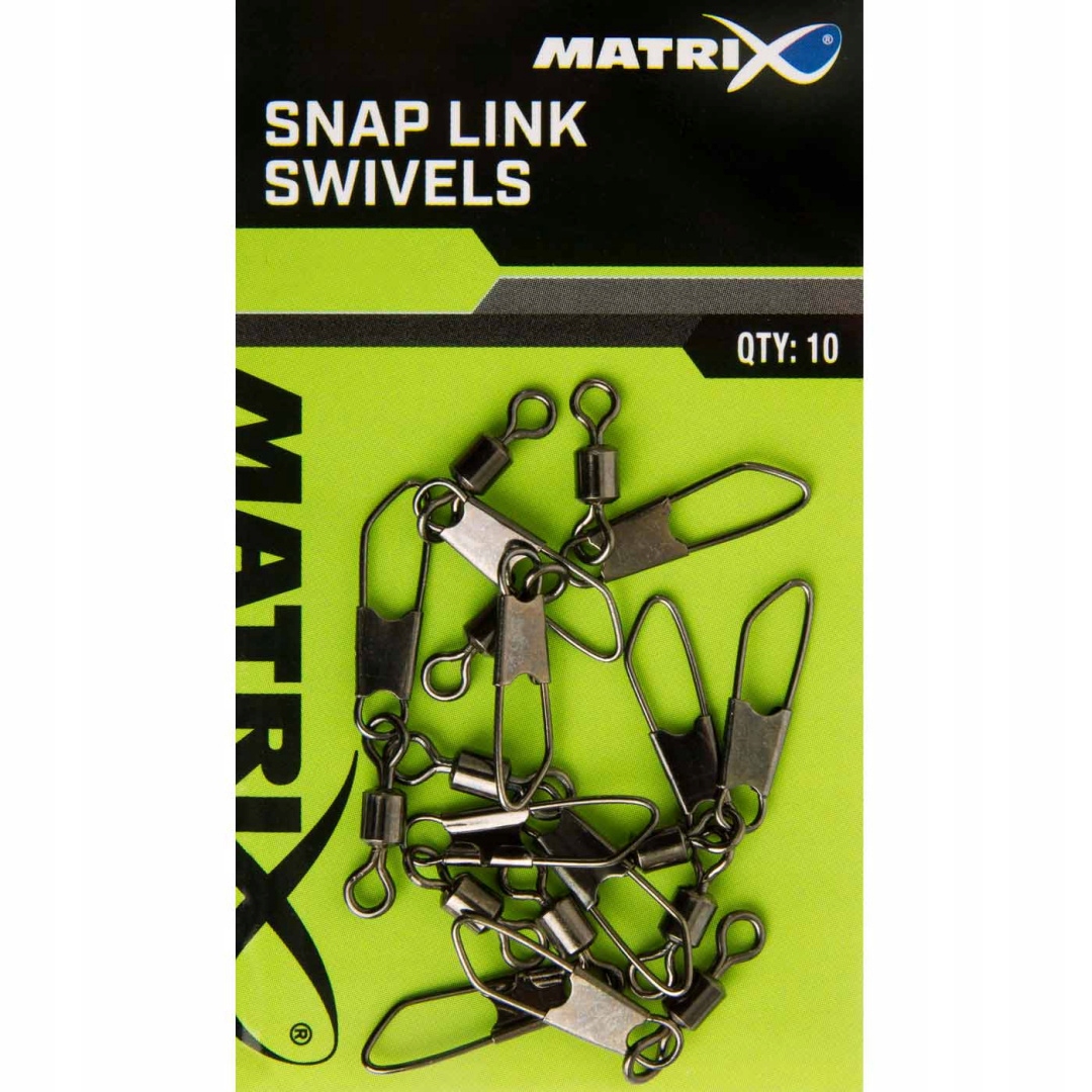 Krętliki Matrix Snap Link Swivels size 14