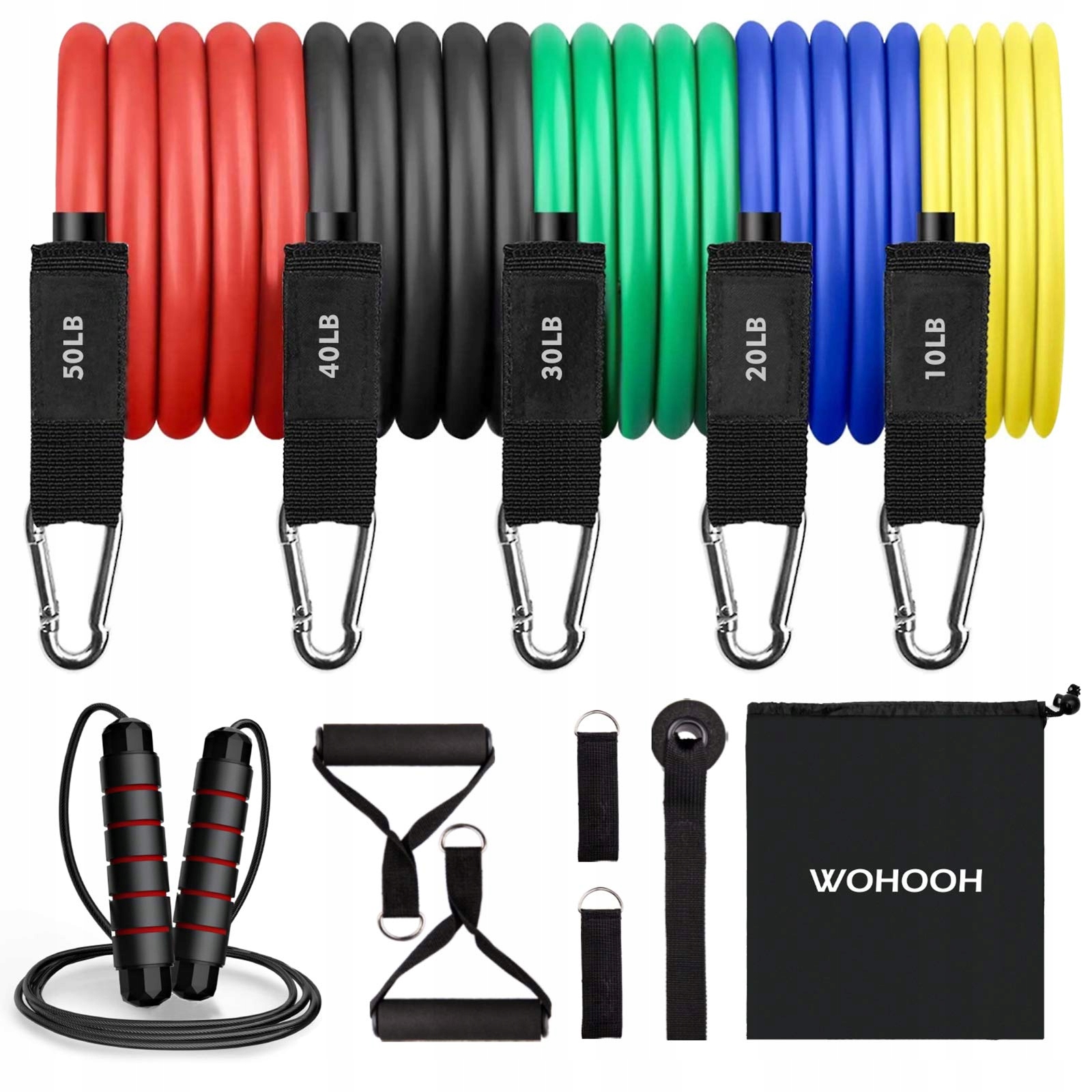 

Wohooh Zestaw Linek Oporowych Skakanka Etui