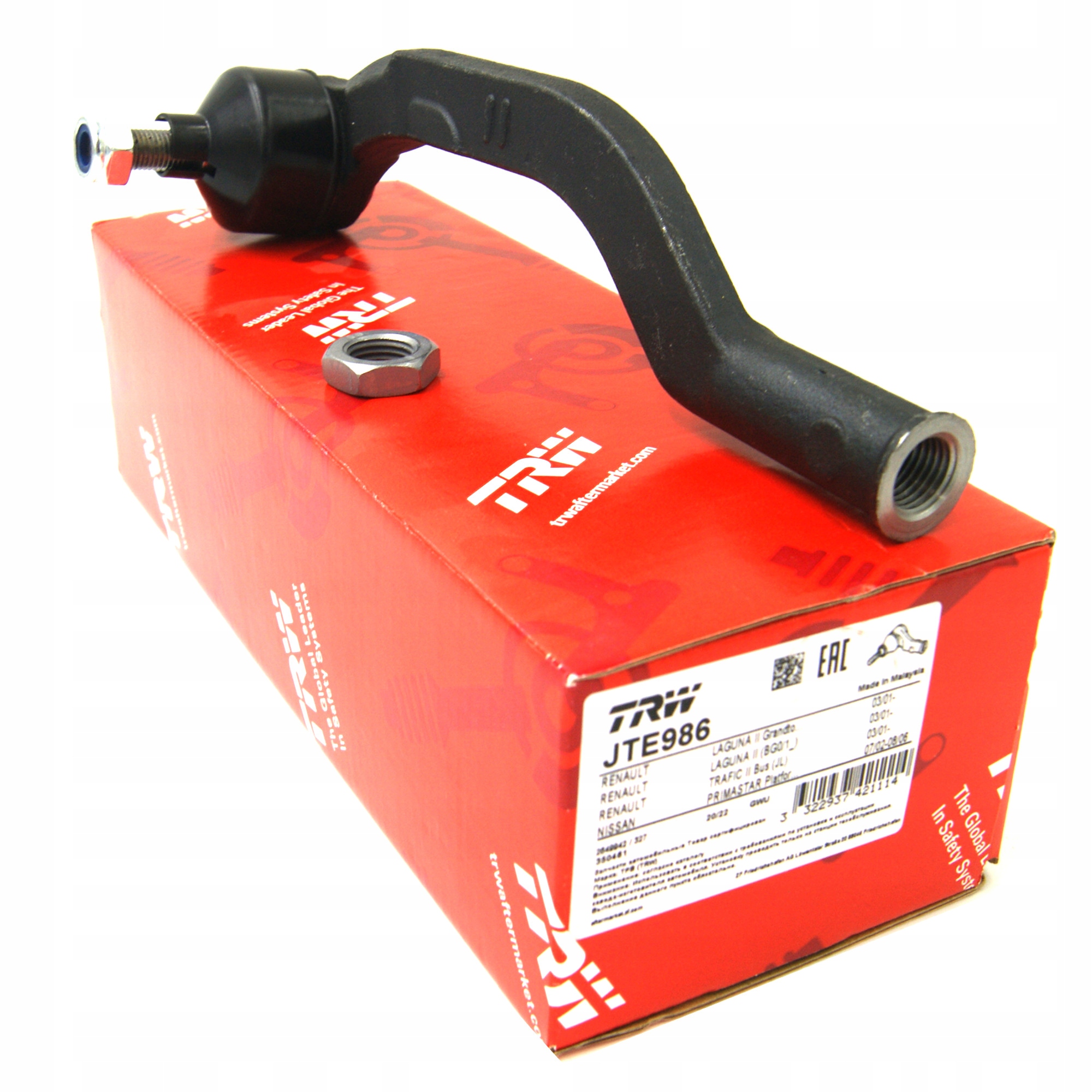 

Trw Końcówka Drążka Lewa Do Laguna II Espace IV