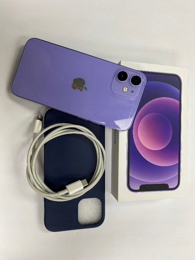 Smartfon Apple iPhone 12 mini 4 GB / 64 GB 5G fioletowy • Cena
