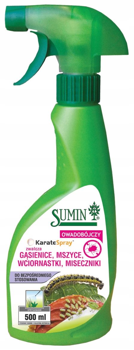 

Sumin Karate Spray Środek owadobójczy mszyce 0,5 l